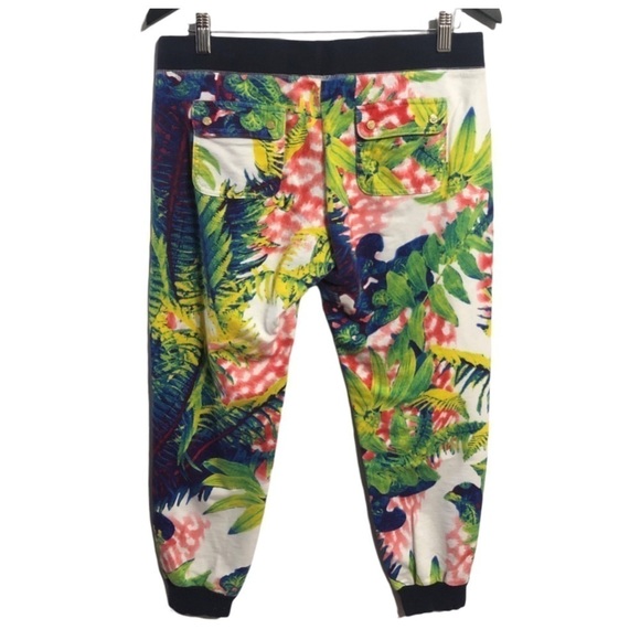 JUICY COUTURE RARE Tropical Floral Print Joggers - Picture 2 of 9